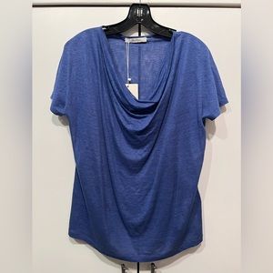 NWT Max Mara soft jersey/linen T-shirt Size L